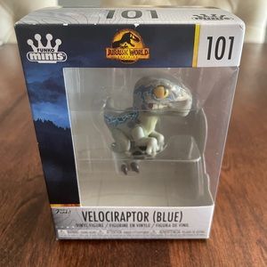 Funko mini Jurassic World Dominion #101 Velociraptor (Blue)